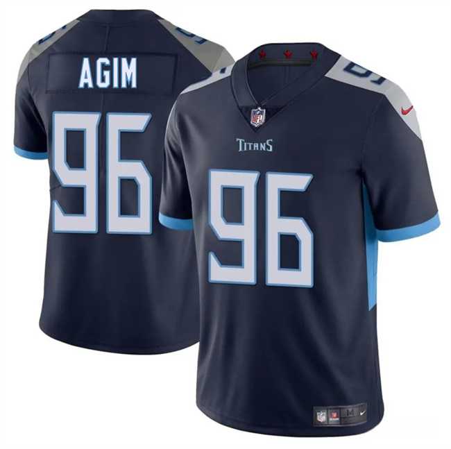 Men & Women & Youth Tennessee Titans #96 McTelvin Agim Navy 2025 Vapor Untouchable Stitched Jersey,We sell and wholesale Men & Women & Youth Tennessee Titans #96 McTelvin Agim Navy 2025 Vapor Untouchable Stitched Jersey on line form chian!